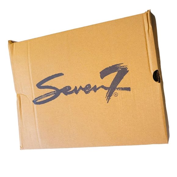 Seven7 Black Boot The Bestie Microfiber Shoe Side Zip Womans Size 9 JJ3362 - Picture 6 of 9